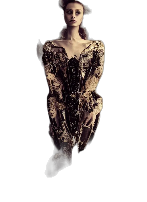dress, jewelry, mask, crown transparent PNG cut-out