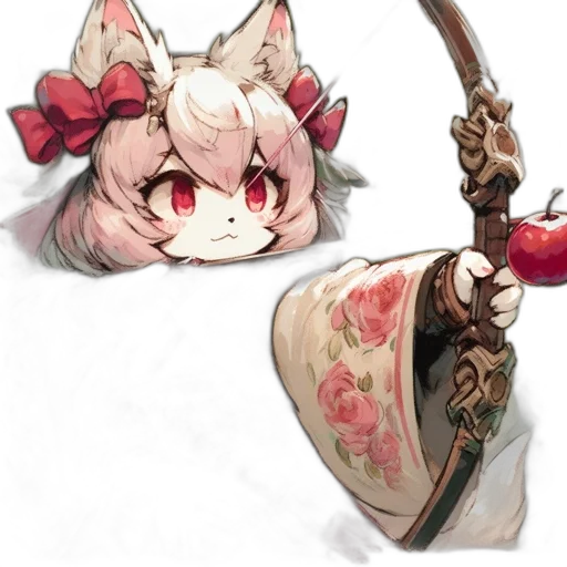 weapon, staff, sword, crown, concept art, fantasy art, anime, 3d render transparent PNG cut-out