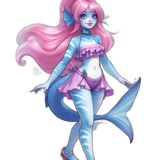 staff, fantasy art, concept art, pixel art, vaporwave, underwater, pastel, blue transparent PNG cut-out