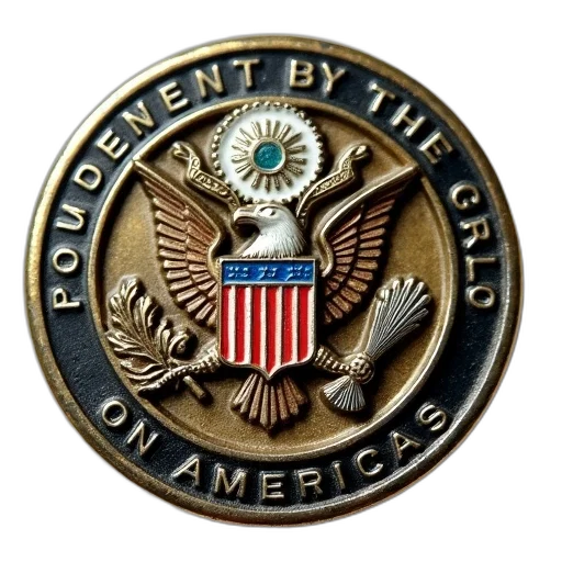 staff, vintage, hat, pin, circular, design, featuring, american transparent PNG cut-out