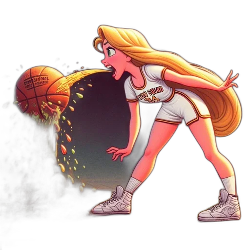 concept art, cartoon, fantasy art, comic book art, outer space, animated, female, character transparent PNG cut-out
