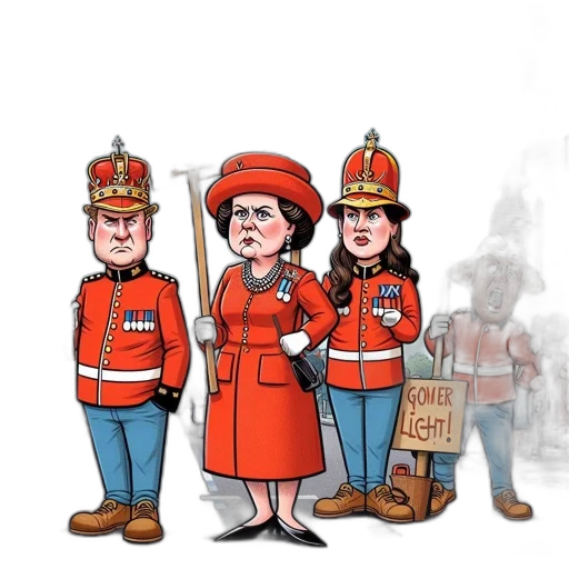 staff, crown, cartoon, concept art, fire, front, big, ben transparent PNG cut-out