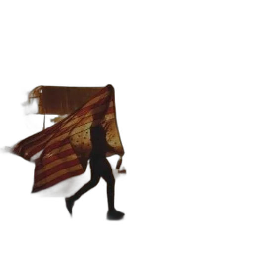 umbrella, weapon, jacket, mask, concept art, pixel art, 3d render, watercolor transparent PNG cut-out