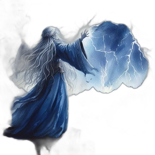 dress, dragon, hair, umbrella, fantasy art, concept art, watercolor, photorealistic transparent PNG cut-out