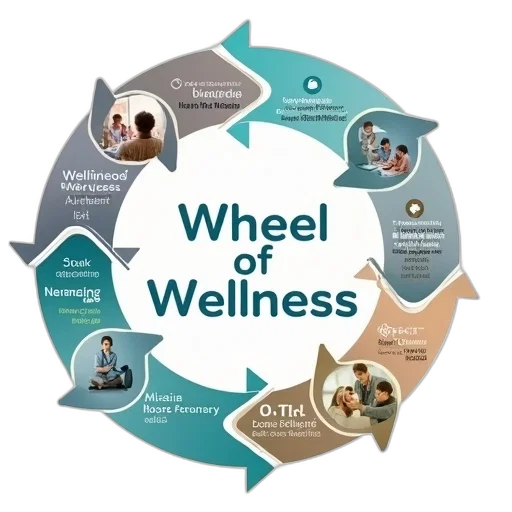 wheel, wellness, graphic, students, other, health, care, services transparent PNG cut-out