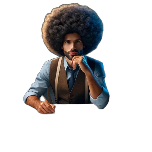 hat, hair, face, jacket, pixel art, concept art, cartoon, fantasy art transparent PNG cut-out