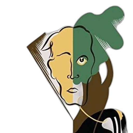 mask, face, robot, crown, cartoon, concept art, comic book art, anime transparent PNG cut-out