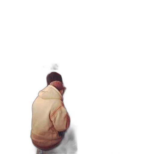 jacket, creature, face, bottle, watercolor, pixel art, concept art, 3d render transparent PNG cut-out