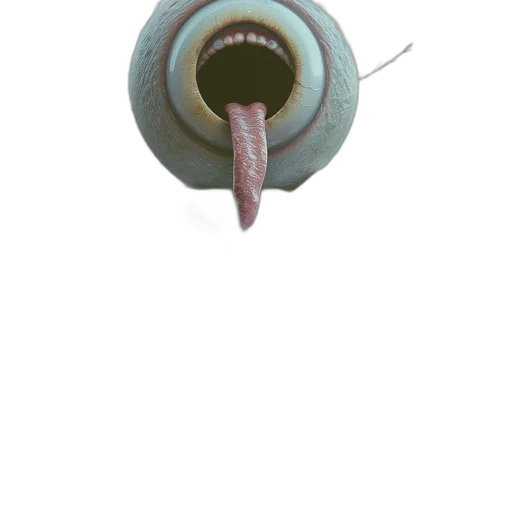 staff, hat, creature, animal, 3d render, concept art, photorealistic, pastel transparent PNG cut-out