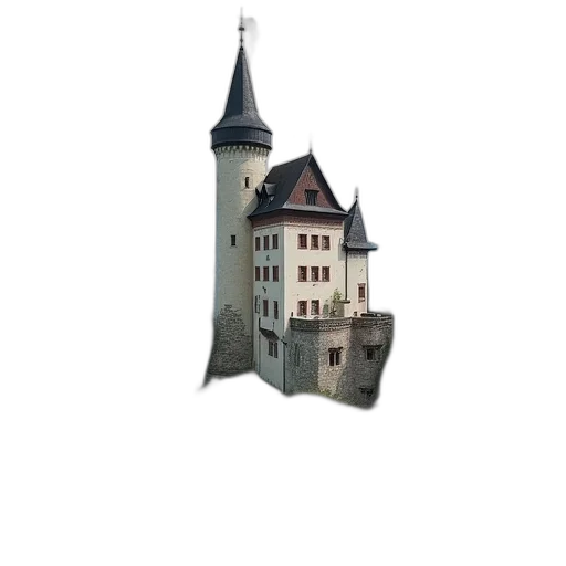 building, crown, staff, umbrella transparent PNG cut-out