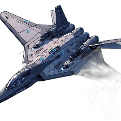 weapon, concept art, 3d render, photorealistic, fantasy art, outer space, blue, illustration transparent PNG cut-out