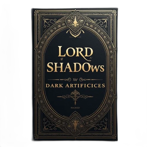 dark, book, cover, lord transparent PNG cut-out