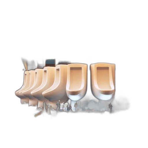 furniture, shoes, crown, jewelry, 3d render, concept art, photorealistic, earth tones transparent PNG cut-out