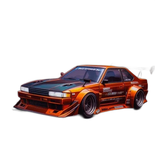 car, weapon, concept art, 3d render, photorealistic, pixel art, image, displays transparent PNG cut-out