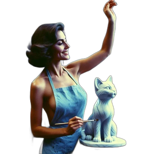 dress, jewelry, staff, concept art, fantasy art, pixel art, oil painting, outer space transparent PNG cut-out