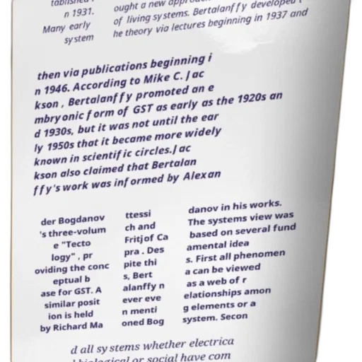 bottle, text-based, image, discussing, development, gst, mentioning, bertalanffy transparent PNG cut-out