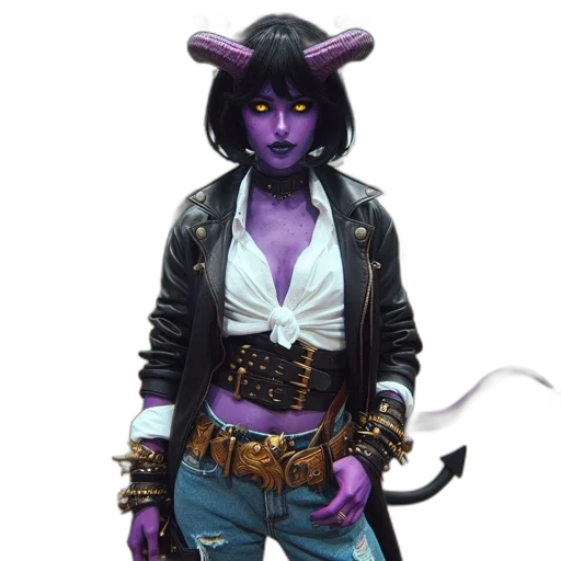 jacket, dragon, animal, staff, concept art, fantasy art, cyberpunk, comic book art transparent PNG cut-out