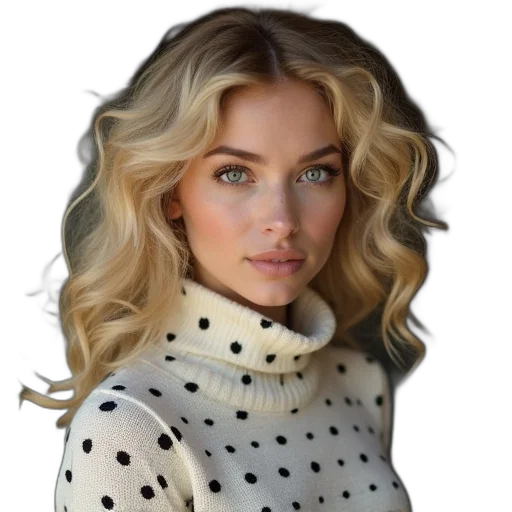 jacket, face, dress, hair transparent PNG cut-out