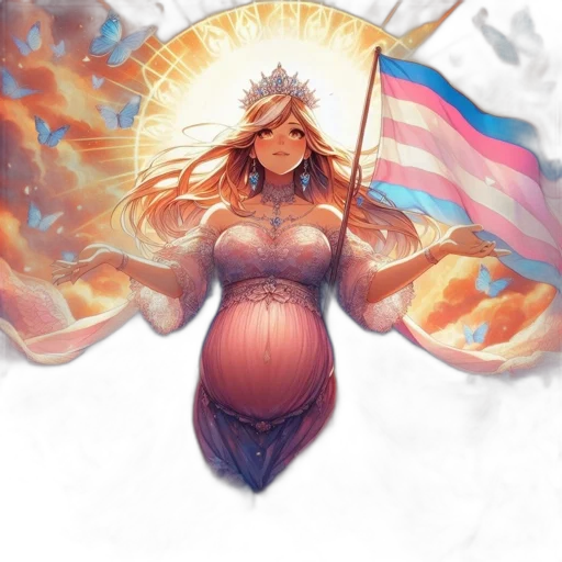 dress, concept art, comic book art, fantasy art, watercolor, golden, pastel, elegant transparent PNG cut-out