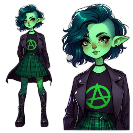 jacket, concept art, pixel art, fantasy art, comic book art, green, neon, dark transparent PNG cut-out