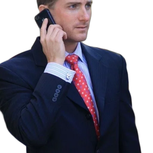 staff, hat, jacket, face, man, suit, tie, talks transparent PNG cut-out