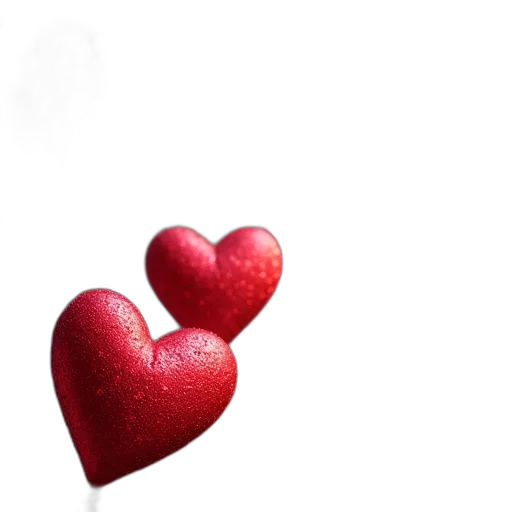 jewelry, photorealistic, 3d render, valentine transparent PNG cut-out