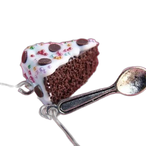 food, staff, weapon, hat, 3d render, slice, chocolate, cake transparent PNG cut-out