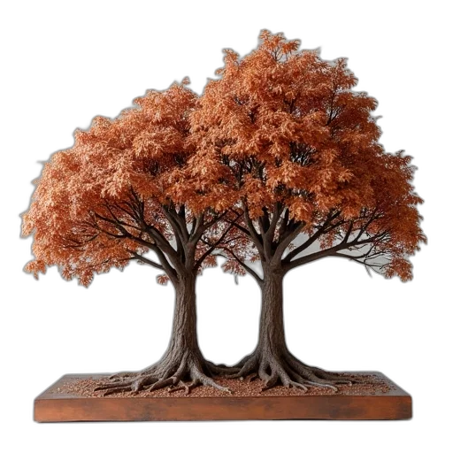 tree, crown, furniture, jewelry transparent PNG cut-out