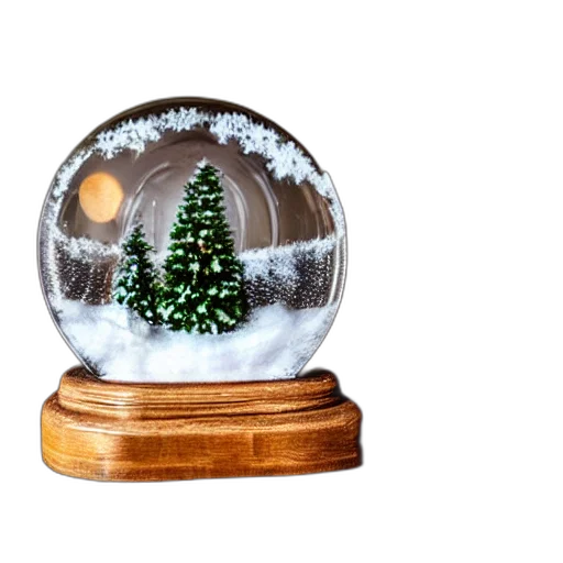 tree, photorealistic, 3d render, snow transparent PNG cut-out