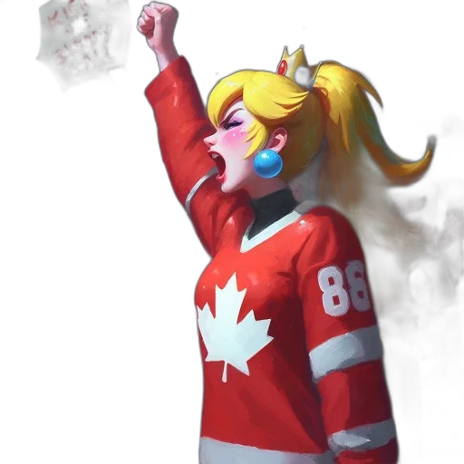 concept art, fantasy art, cartoon, anime, sports, event, blonde, woman transparent PNG cut-out