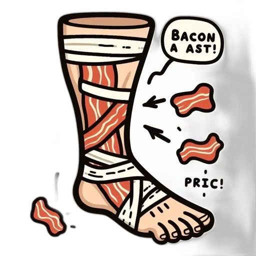 shoes, food, animal, weapon, concept art, watercolor, comic book art, pixel art transparent PNG cut-out