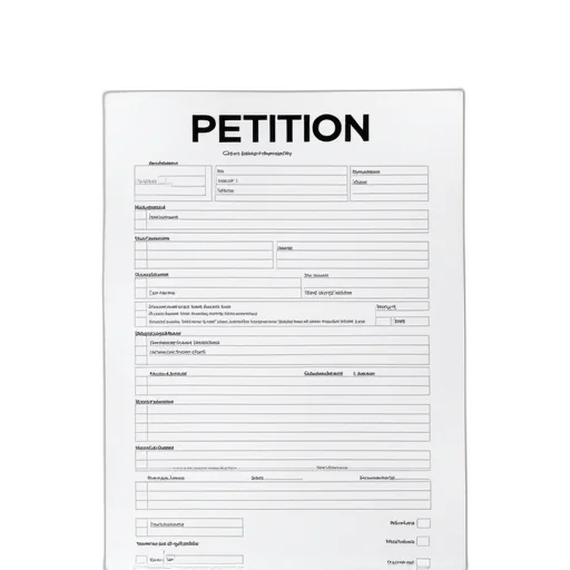 petition, form, filed, same transparent PNG cut-out