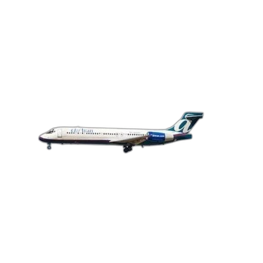 staff, 3d render, airtran, airplane, flying, through, sky, clouds transparent PNG cut-out