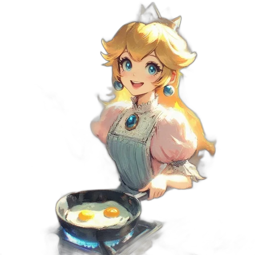 food, dress, crown, jewelry, pixel art, concept art, watercolor, fantasy art transparent PNG cut-out
