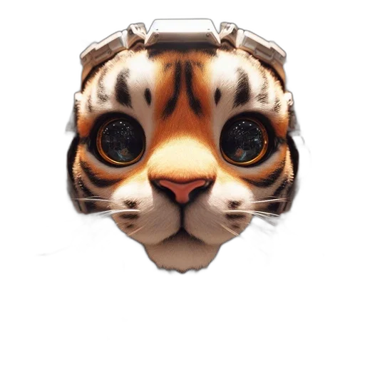 mask, animal, face, jewelry, 3d render, photorealistic, pixel art, concept art transparent PNG cut-out