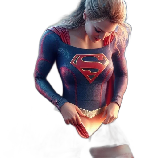 dress, comic book art, concept art, 3d render, fantasy art, underwater, superhero, character transparent PNG cut-out