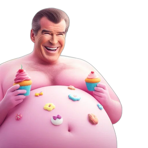 food, creature, animal, concept art, 3d render, pastel, two, characters transparent PNG cut-out