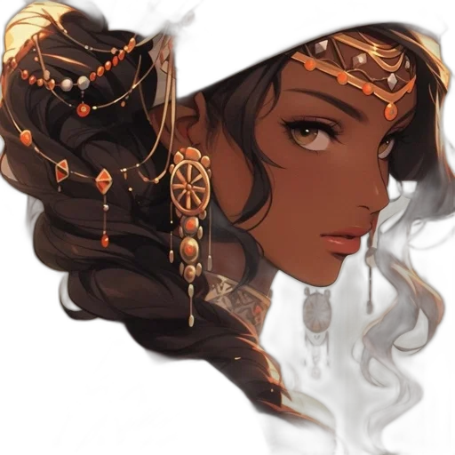 crown, jewelry, face, mask, fantasy art, concept art, pixel art, comic book art transparent PNG cut-out
