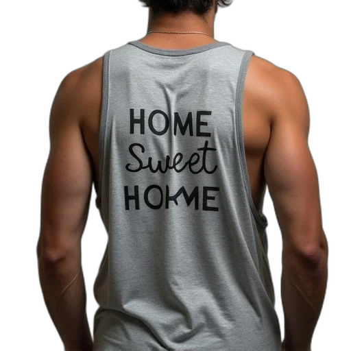 3d render, back, grey, tank transparent PNG cut-out