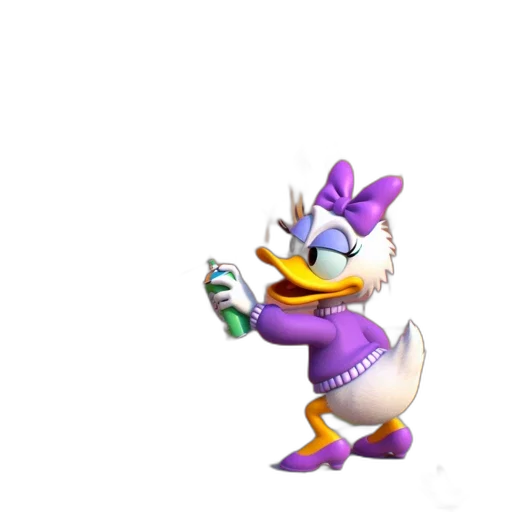 animal, weapon, staff, creature, 3d render, concept art, vaporwave, pixel art transparent PNG cut-out