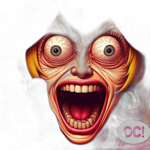 face, mask, creature, concept art, photorealistic, 3d render, cartoon, illustration transparent PNG cut-out