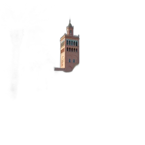 building, staff, dragon, robot, 3d render, pixel art, photorealistic, concept art transparent PNG cut-out