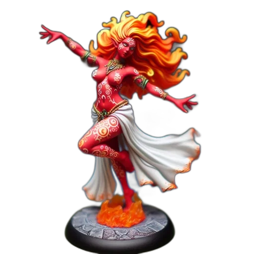 staff, concept art, fantasy art, 3d render, pixel art, fire, red, vibrant transparent PNG cut-out
