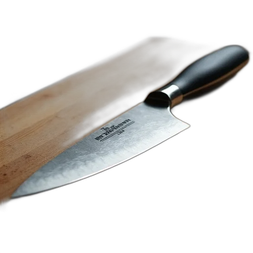 weapon, sword, staff, food, 3d render, chef, knife, black transparent PNG cut-out
