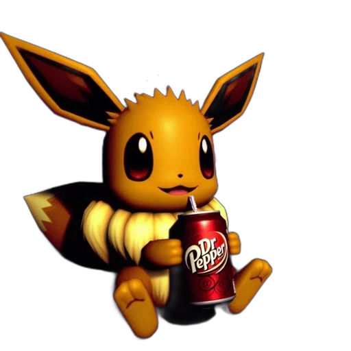 animal, creature, food, 3d render, pixel art, concept art, fantasy art, anthropomorphic transparent PNG cut-out