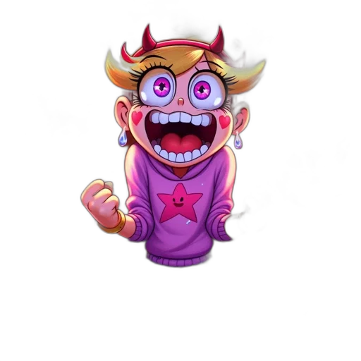 staff, creature, crown, concept art, 3d render, pixel art, cartoon, animated transparent PNG cut-out