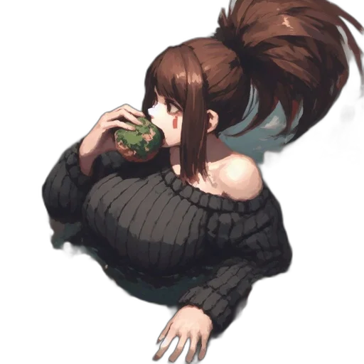 dress, food, creature, flower, concept art, pixel art, watercolor, photorealistic transparent PNG cut-out