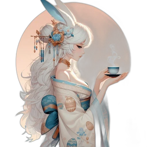 dress, staff, jewelry, fantasy art, concept art, pixel art, photorealistic, underwater transparent PNG cut-out