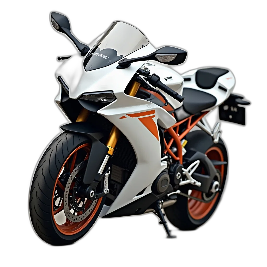 weapon, 3d render, photorealistic, concept art, cartoon, sleek, white, sports transparent PNG cut-out