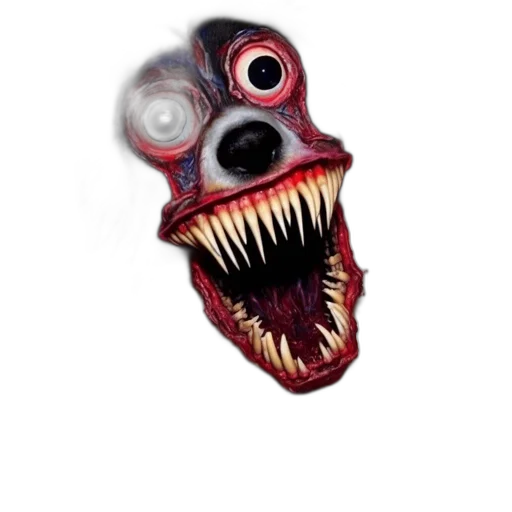 mask, creature, face, robot, concept art, 3d render, photorealistic, pixel art transparent PNG cut-out